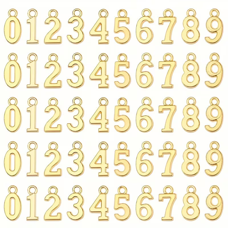 Number Charms #0 - 9