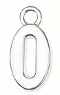 Silver Number Charms
