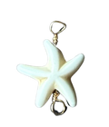 Mini Tan Starfish Wire-Wrapped Charm
