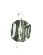 Clear Crystal Wire-Wrapped Charm