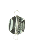 Clear Crystal Wire-Wrapped Charm