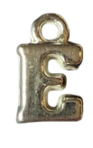 3D Silver Alphabet Letter Charms