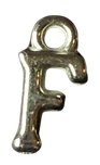 3D Silver Alphabet Letter Charms