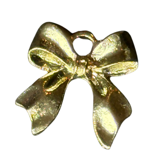 Golden Bow Charm