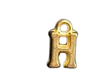 3D Gold Alphabet Letter Charms