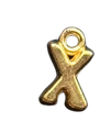 3D Gold Alphabet Letter Charms