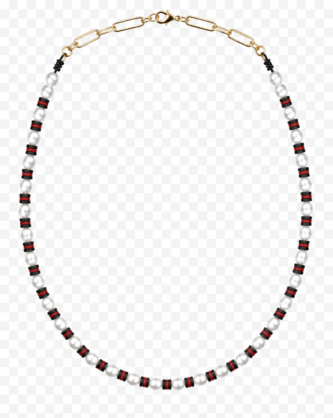 State Pearl Beaded Necklace