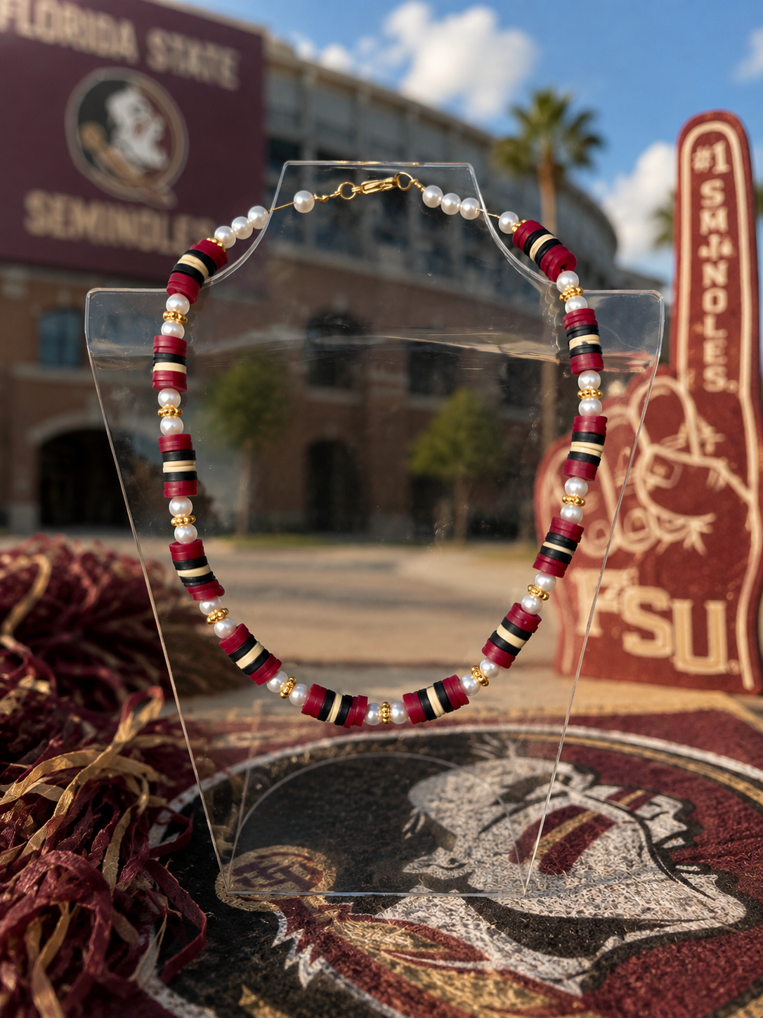 Seminole Spirit Beaded Necklace
