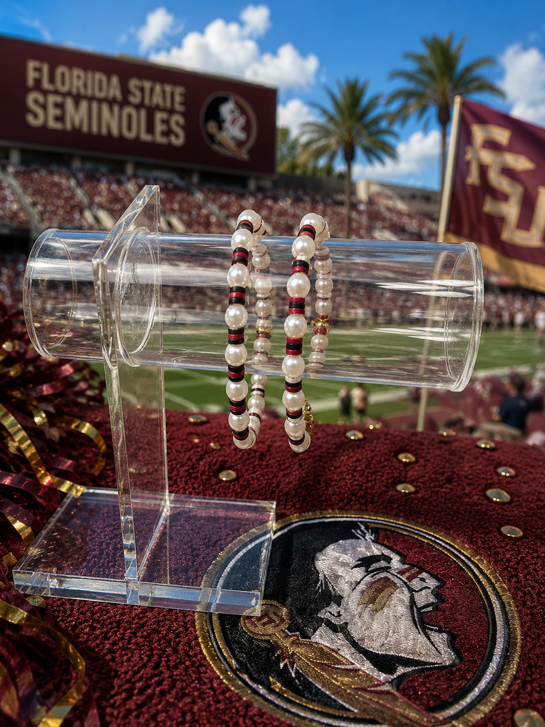 State Pearl Beaded Bracelet