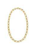 Gold Paperclip Chain Necklace