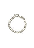 Silver Curb Chain Bracelet