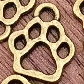 Animal Paw Print Charm
