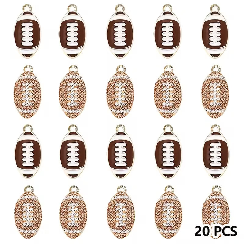 Plain Football Charm