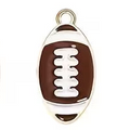 Plain Football Charm