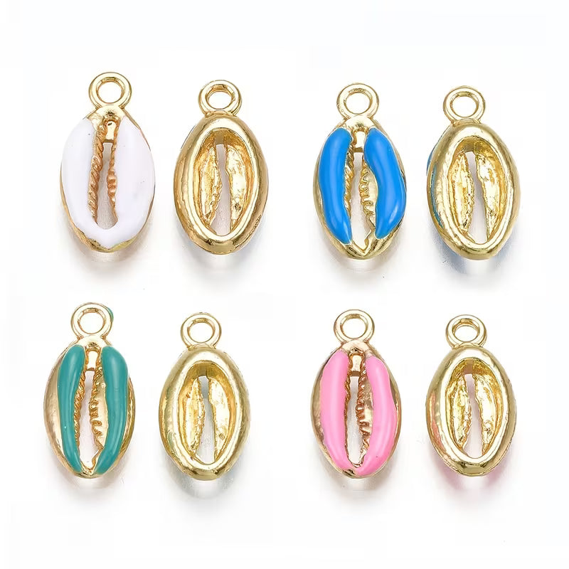 Mini Assorted Shell Charms 3D